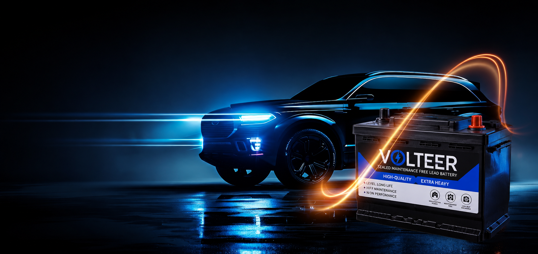 VOLTEER battery and automotive application