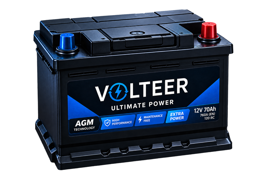 VOLTEER AGM battery product