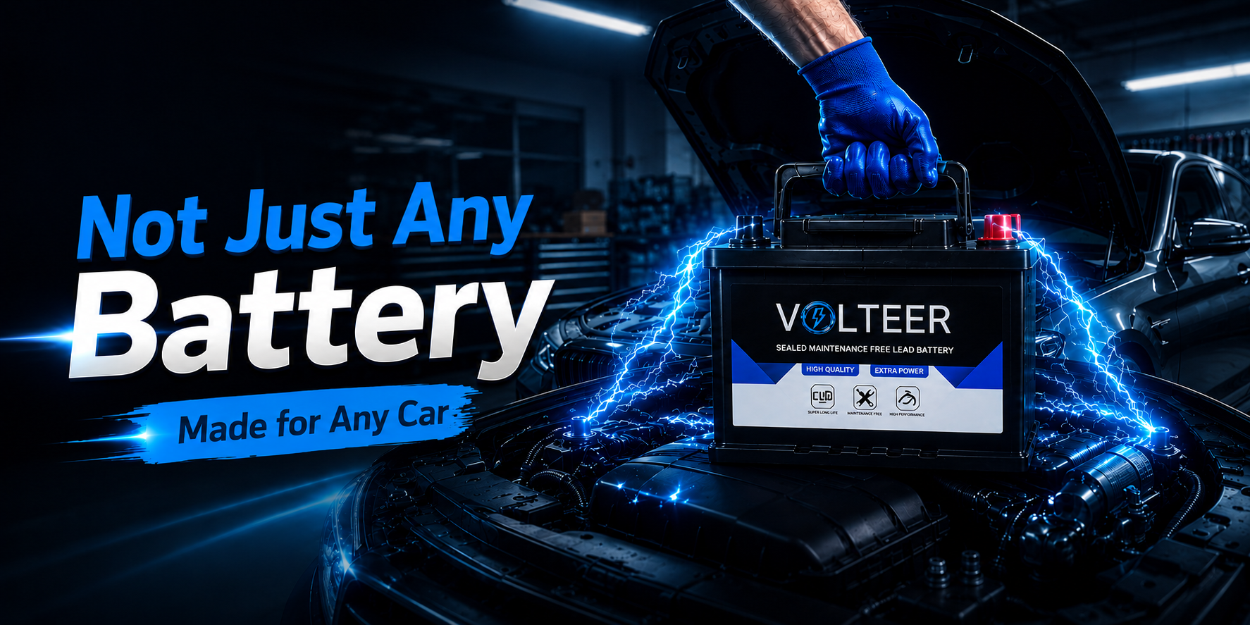 VOLTEER battery selection promotion
