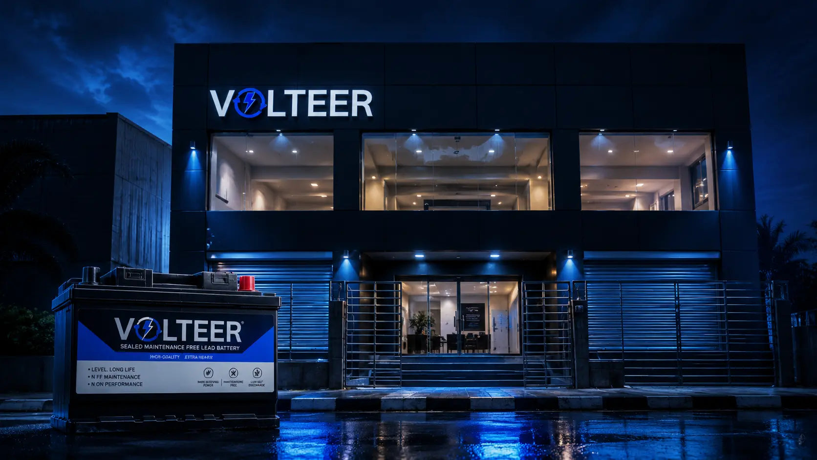 VOLTEER headquarters and battery facility in Madinat El Shorouk, Egypt